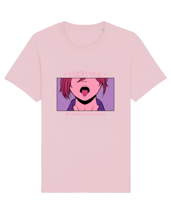 The Mouth is the Source of Disaster Cotton Pink