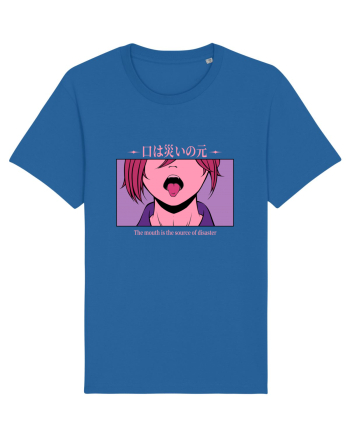 The Mouth is the Source of Disaster Royal Blue