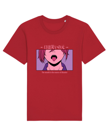 The Mouth is the Source of Disaster Red