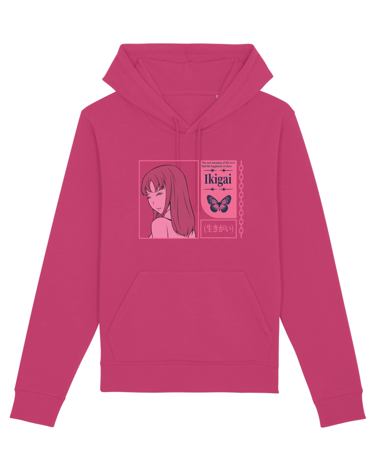 Hanorac Unisex Drummer Raspberry