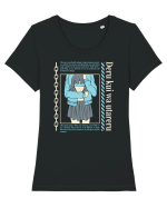 Try to be Different Tricou mânecă scurtă guler larg fitted Damă Expresser