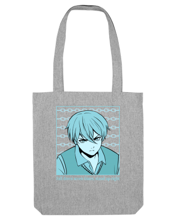 Fall down seven times, stand up eight Heather Grey