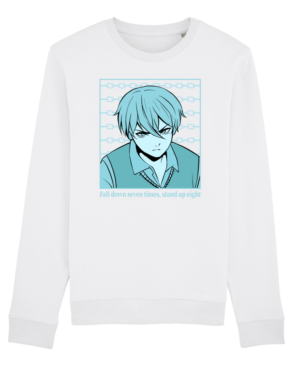 Bluză mânecă lungă Unisex Rise White