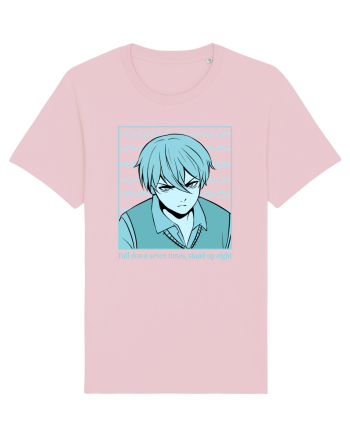 Fall down seven times, stand up eight Cotton Pink