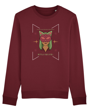 Cat Girl Burgundy