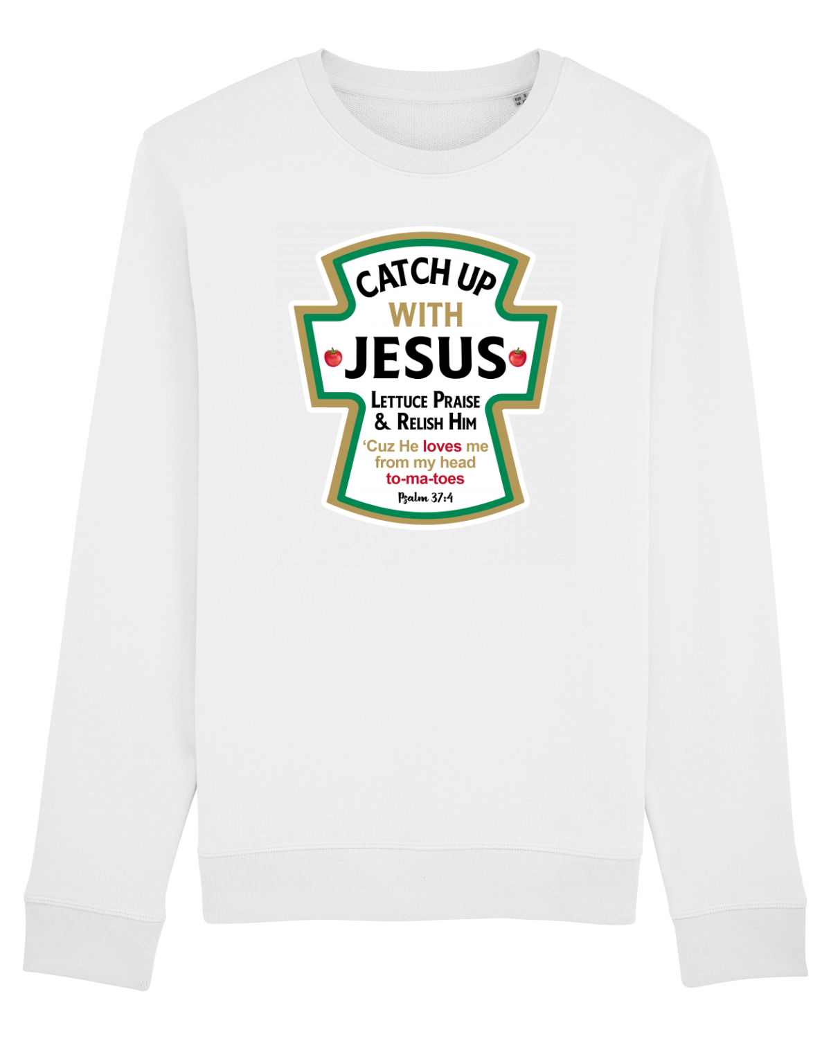 Bluză mânecă lungă Unisex Rise White