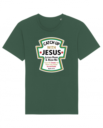 Catch Up With Jesus Bottle Green