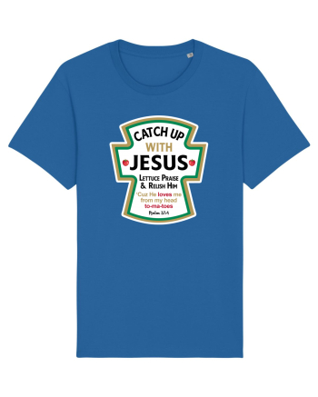 Catch Up With Jesus Royal Blue