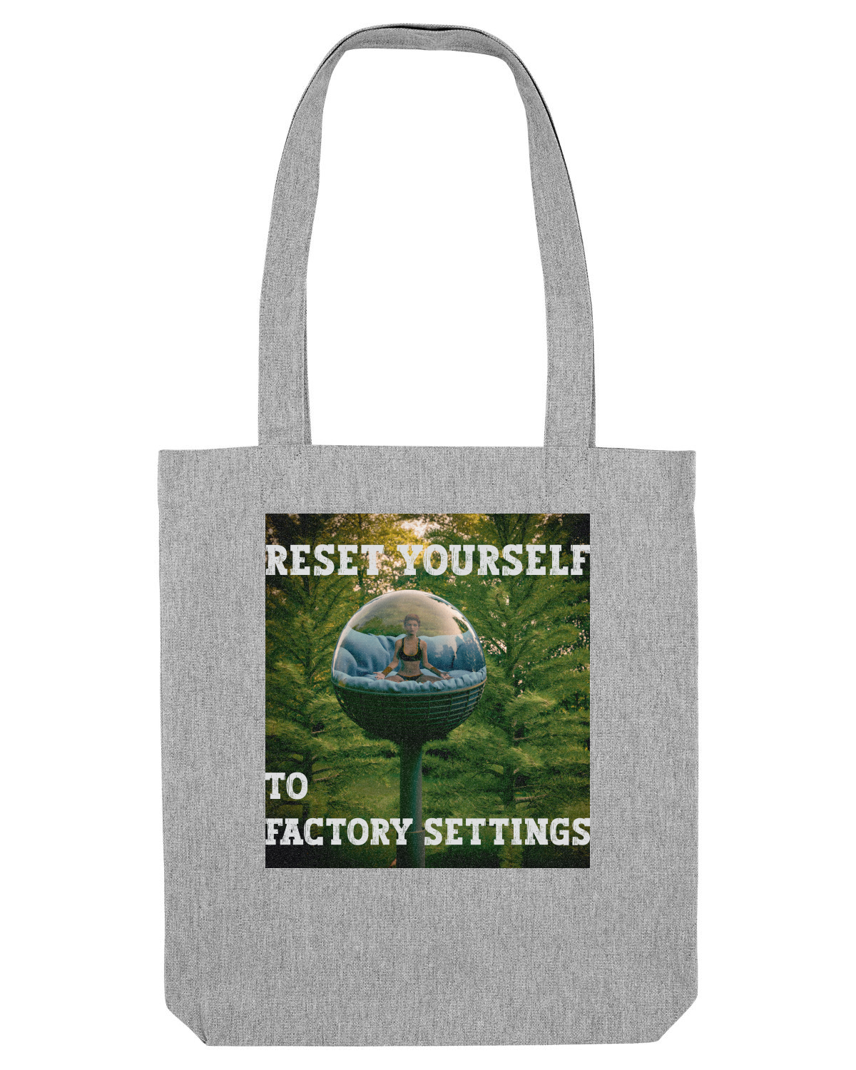 Sacoșă textilă Heather Grey