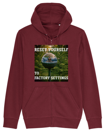 Reset yourself to factory settings Burgundy