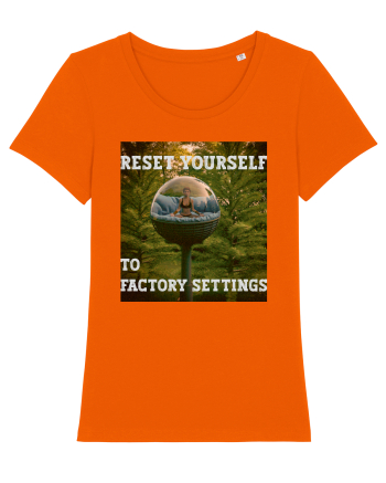 Reset yourself to factory settings Bright Orange