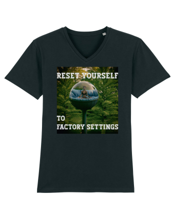 Reset yourself to factory settings Black