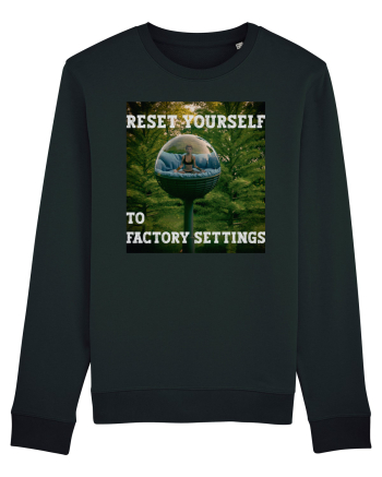 Reset yourself to factory settings Black