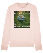 Reset yourself to factory settings Bluză mânecă lungă Unisex Rise