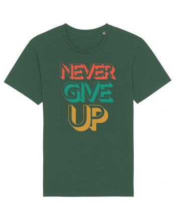 Never Give Up Bottle Green