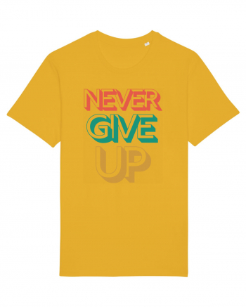 Never Give Up Spectra Yellow