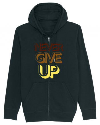 Never Give Up Black