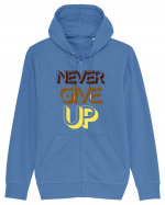 Never Give Up Hanorac cu fermoar Unisex Connector