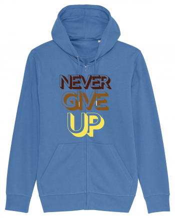 Never Give Up Bright Blue