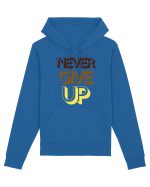 Never Give Up Hanorac Unisex Drummer