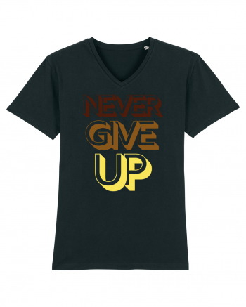 Never Give Up Black