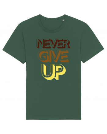 Never Give Up Bottle Green