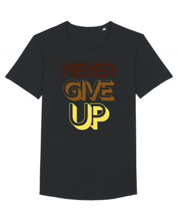 Never Give Up Black