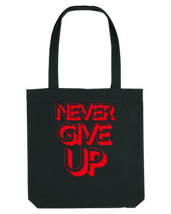 Never Give Up Black