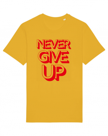 Never Give Up Spectra Yellow