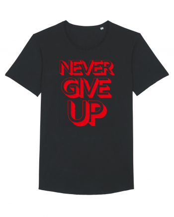 Never Give Up Black