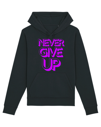 Never Give Up Black