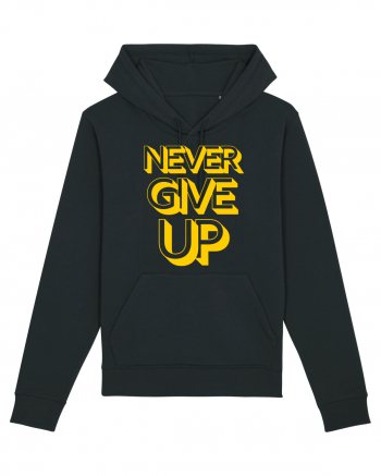 Never Give Up Black