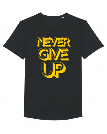 Never Give Up Black