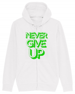 Never Give Up Hanorac cu fermoar Unisex Connector