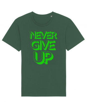 Never Give Up Bottle Green