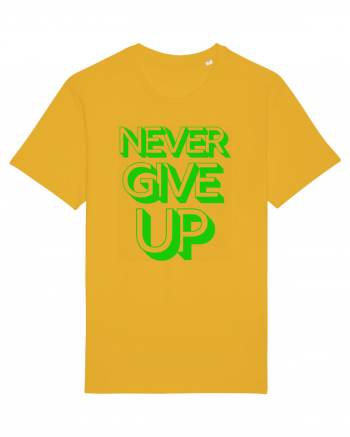 Never Give Up Spectra Yellow