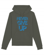 Never Give Up Hanorac Unisex Drummer