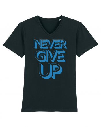 Never Give Up Black