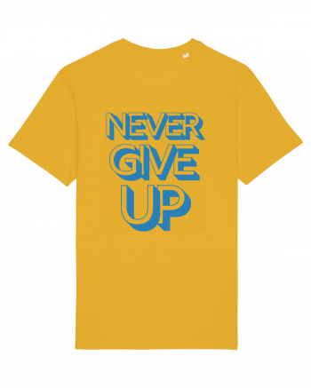 Never Give Up Spectra Yellow