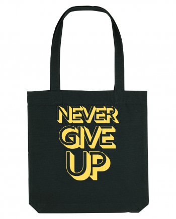 Never Give Up Black