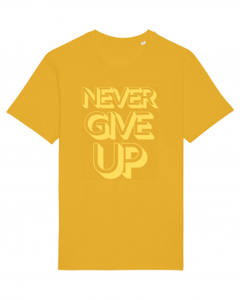 Never Give Up Spectra Yellow