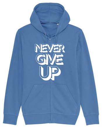 Never Give Up Bright Blue