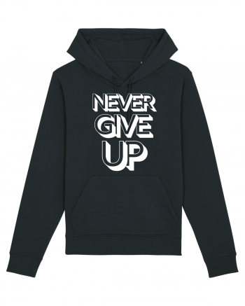 Never Give Up Black