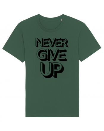 Never Give Up Bottle Green