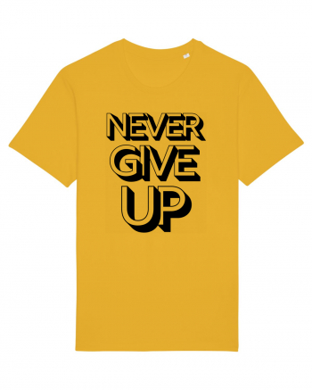 Never Give Up Spectra Yellow