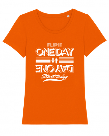 Day One- Start Today Bright Orange