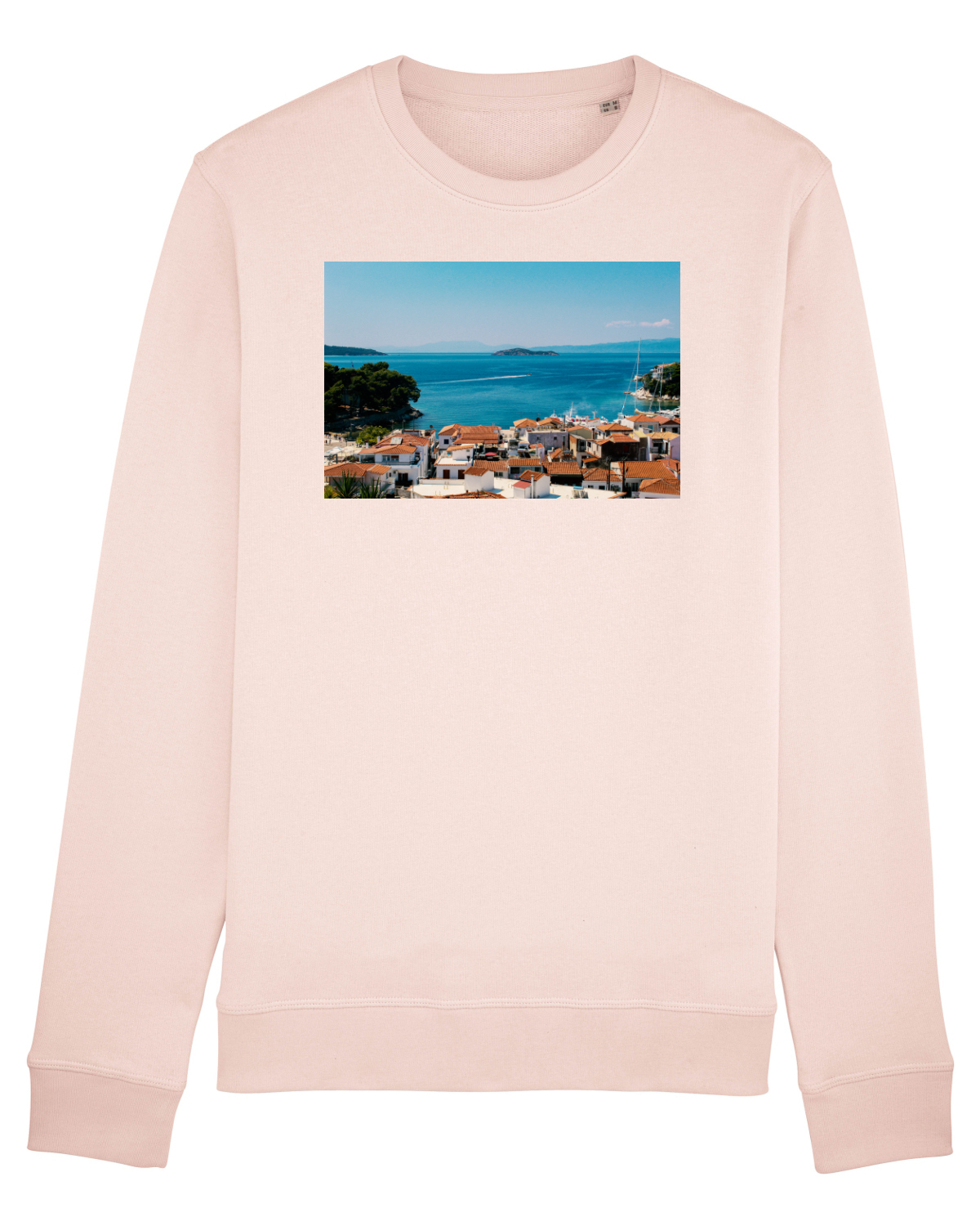 Bluză mânecă lungă Unisex Rise Candy Pink