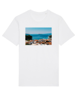 Greece Seaside Tricou mânecă scurtă Unisex Rocker