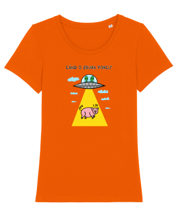 Când o zbura porcu' II Bright Orange