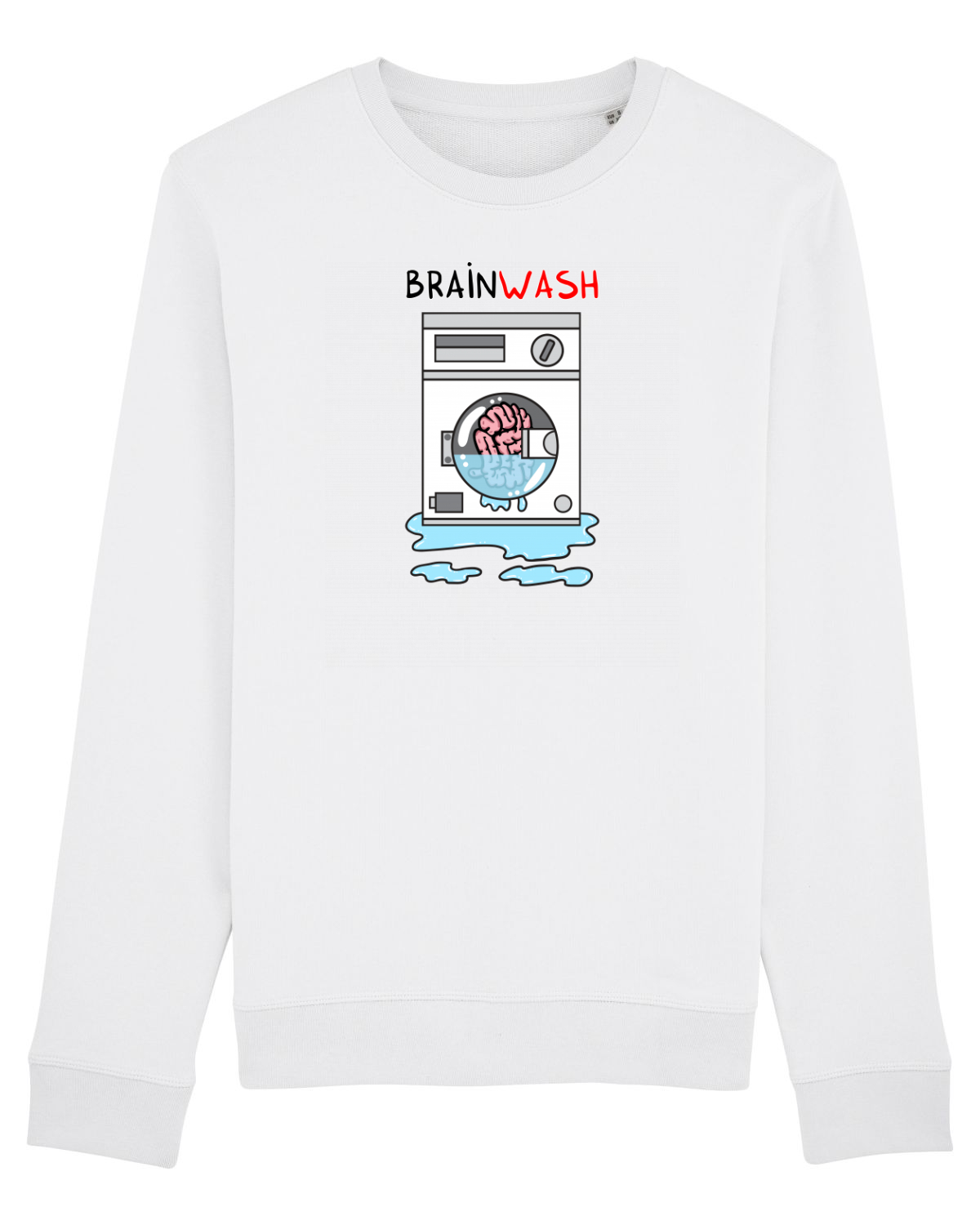 Bluză mânecă lungă Unisex Rise White
